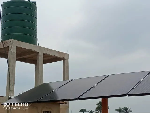 Solar water pumping and irrigation